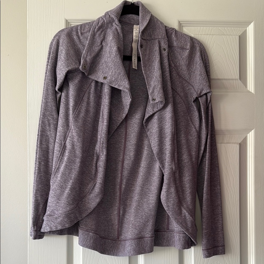 Lululemon Athletica light purple/gray jacket